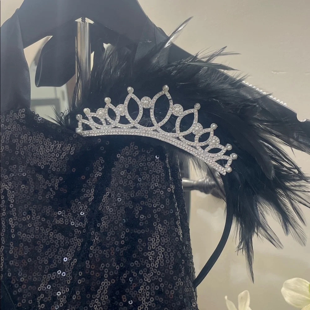 Blk swan girls costume
